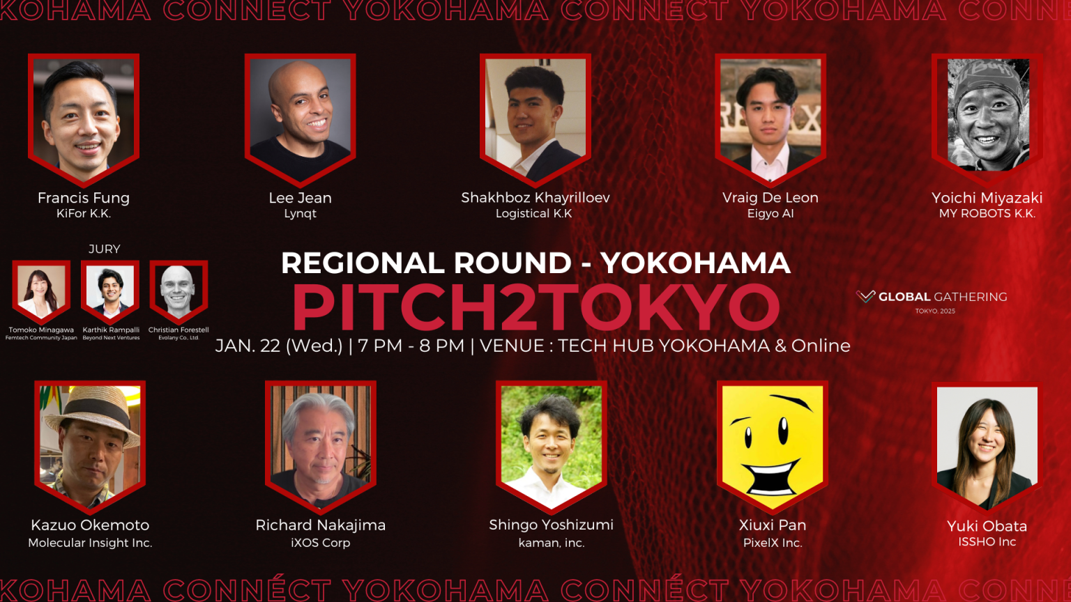 「Pitch2Tokyo Yokohama Regional Round」に登壇